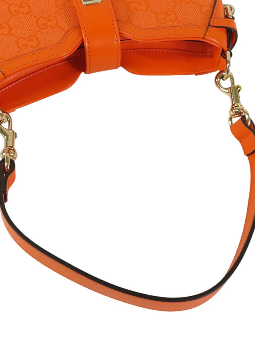 2000-2015 Mini Gg Canvas Moon Side Shoulder Bag