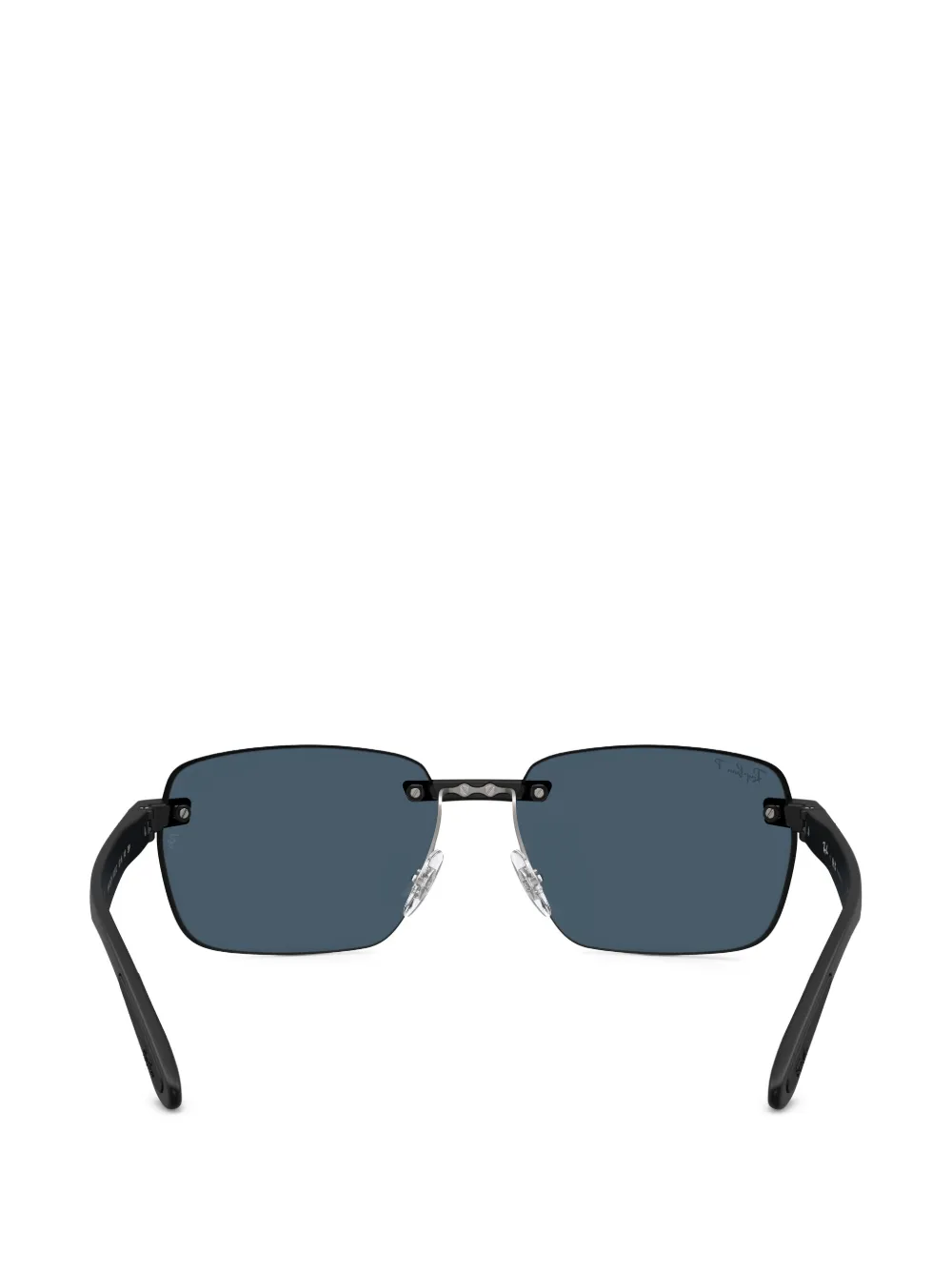 Ray-Ban Zonnebril met randloos montuur Zwart