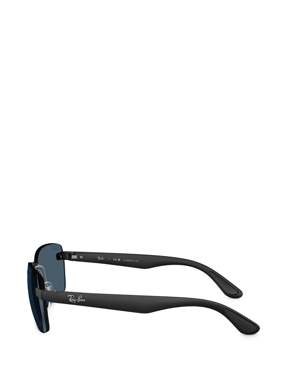 Ray-Ban Zonnebril met randloos montuur Zwart