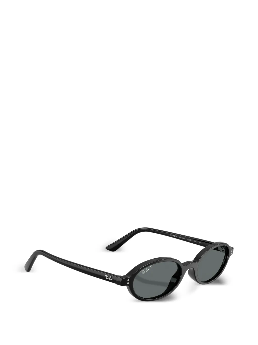 Ray-Ban Khal zonnebril met biobased montuur Zwart
