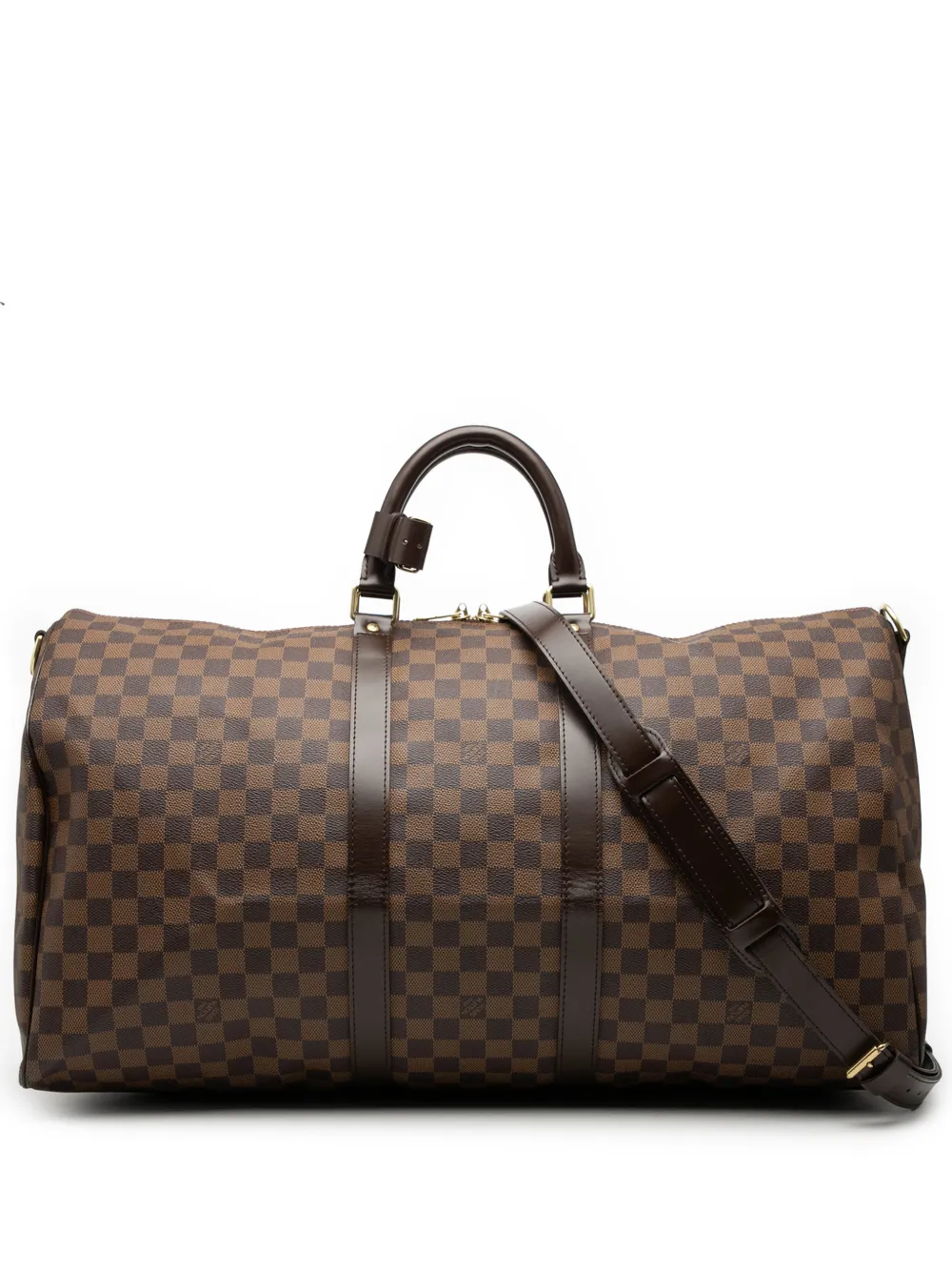 2008 Damier Ebene Keepall Bandouliere 55 travel bag