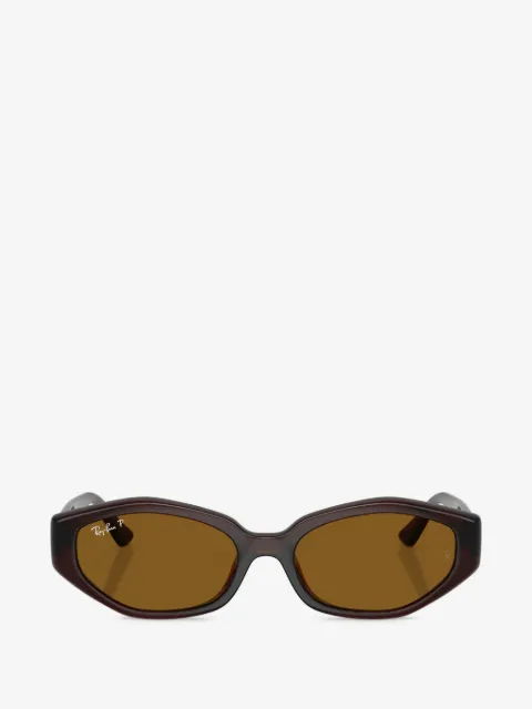 Ray-Ban lentes de sol con armazón geométrica