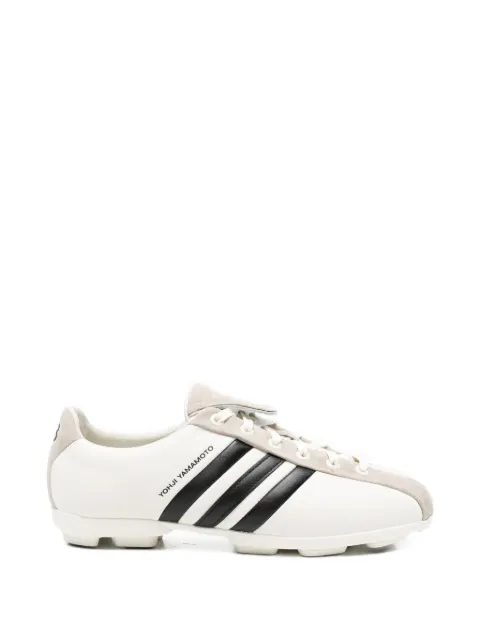 Y-3 striped lace-up sneakers