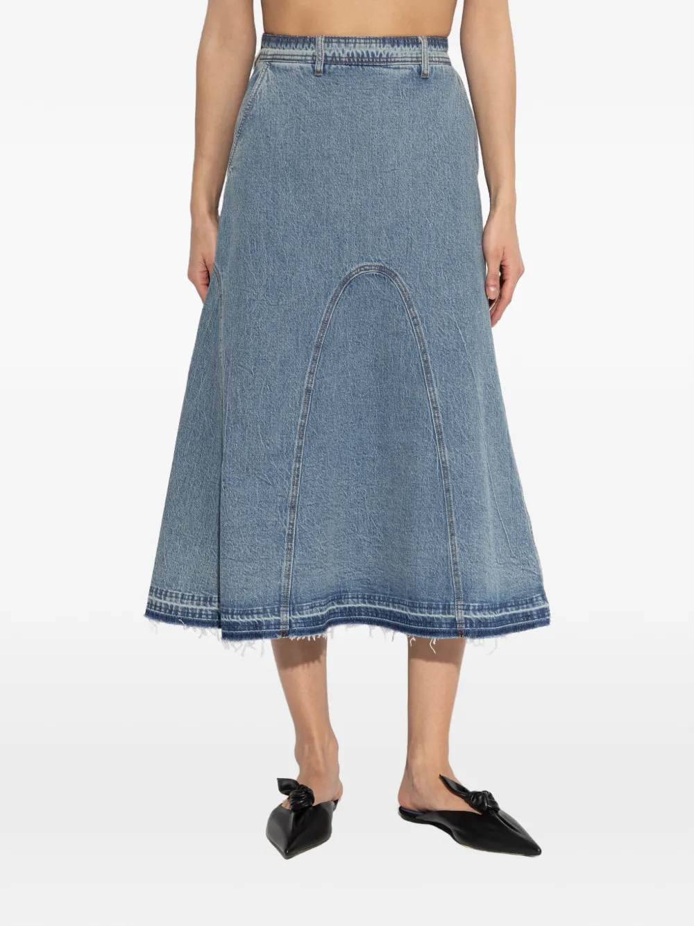  Munthe Falda Braylin Acampanada - Azul 