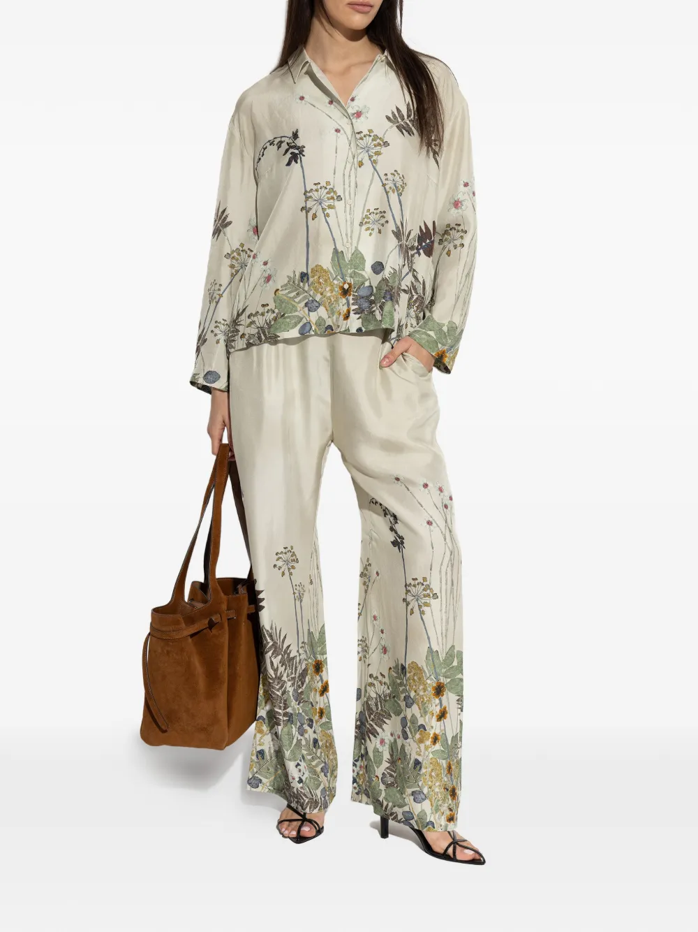 Faiza Floral-Print Shirt