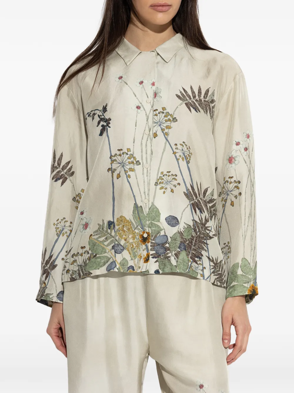 Faiza Floral-Print Shirt