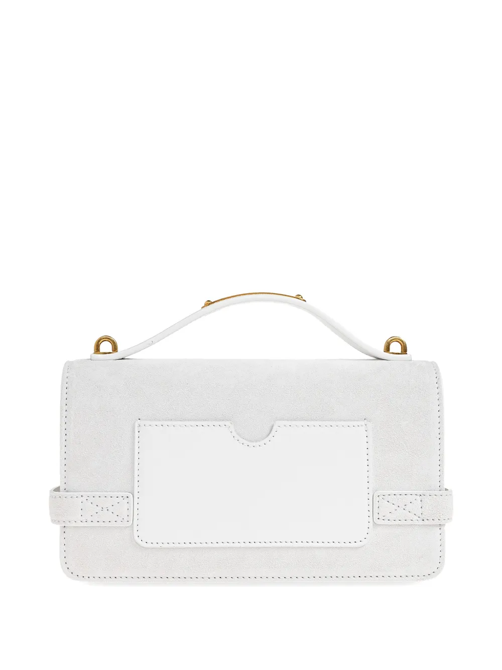  Balmain 24 B-buzz Tote Bag - White 