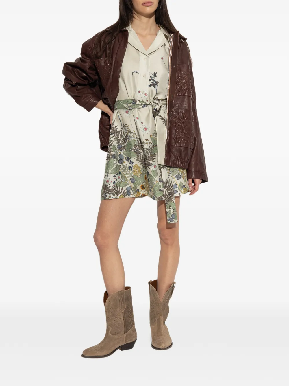 Ratana Floral-Print Dress