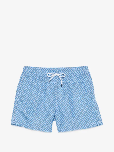 Fedeli paisley swim shorts