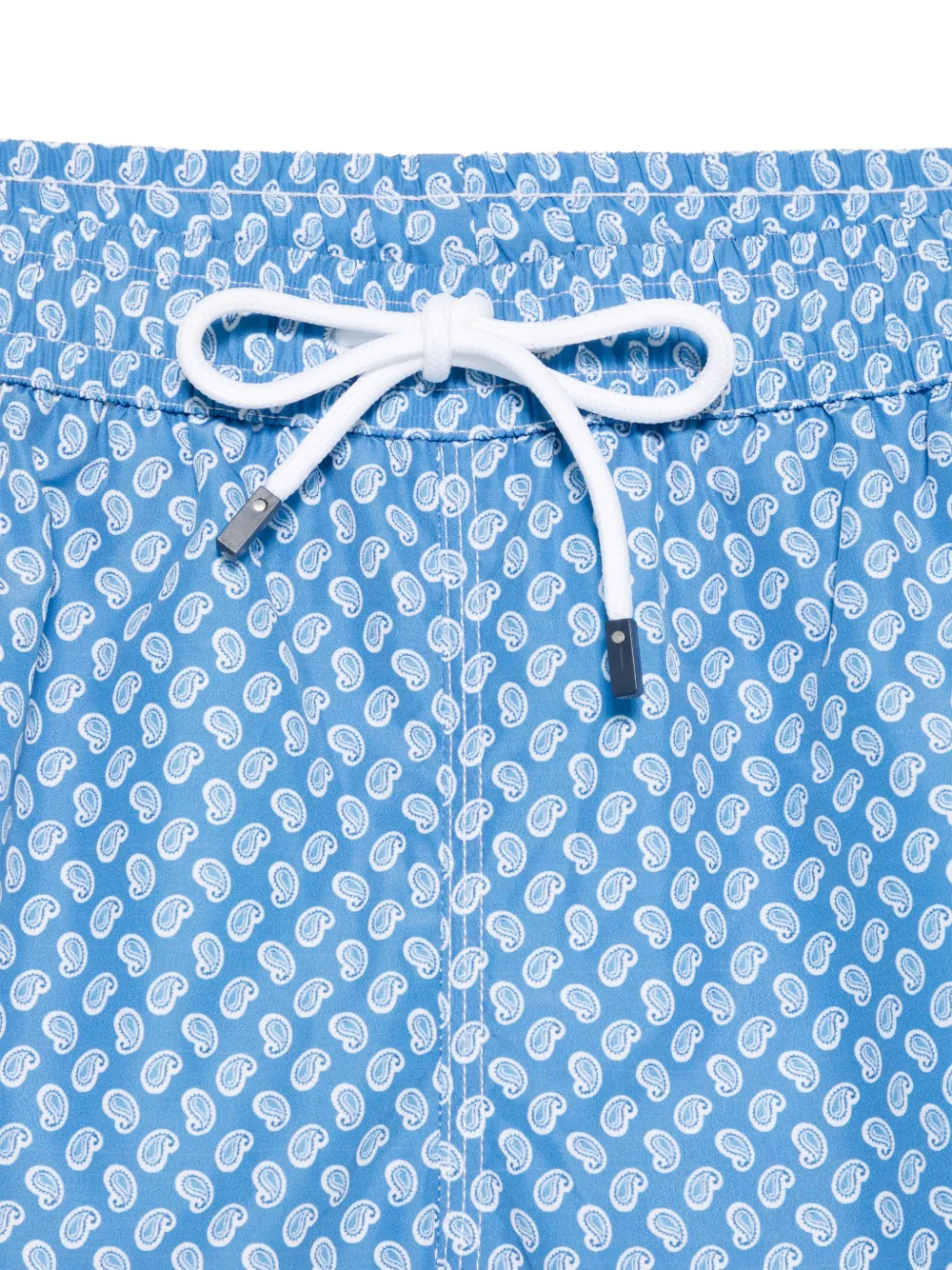  Fedeli Paisley Swim Shorts - Blue 