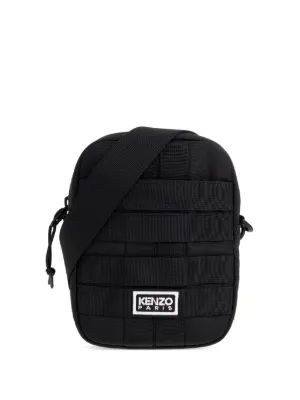KENZO レザーメッセンジャーバッグ 風景画 Kenzo Messenger Bags for Men - Shop Now on FARFETCH