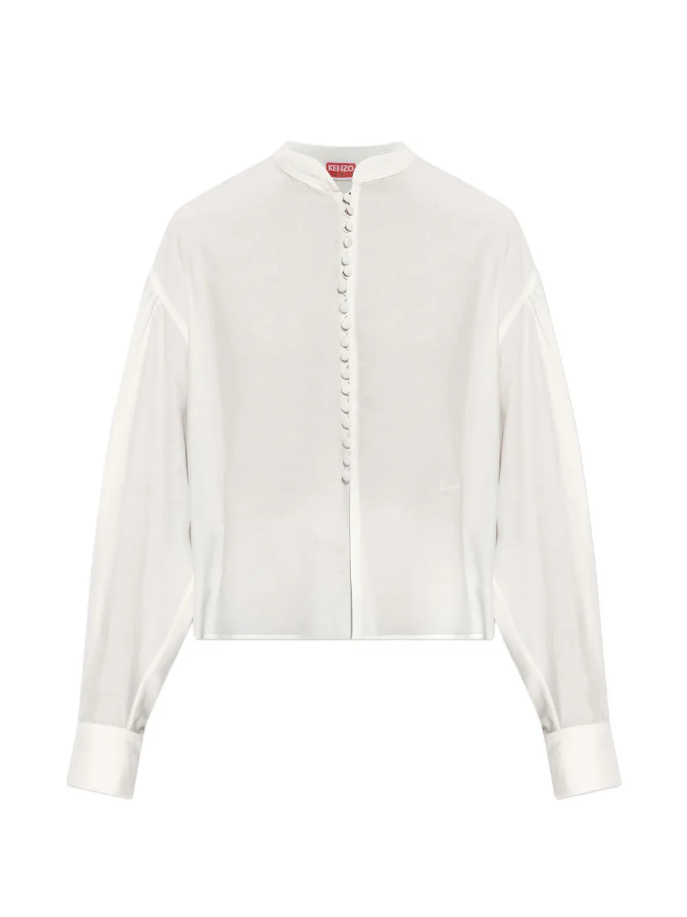 Kenzo buttoned-up long-sleeve shirt - Bianco