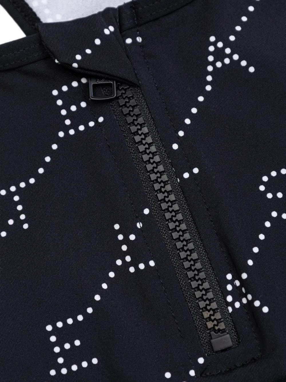 Stella McCartney Kids Badpak met logopatroon Zwart