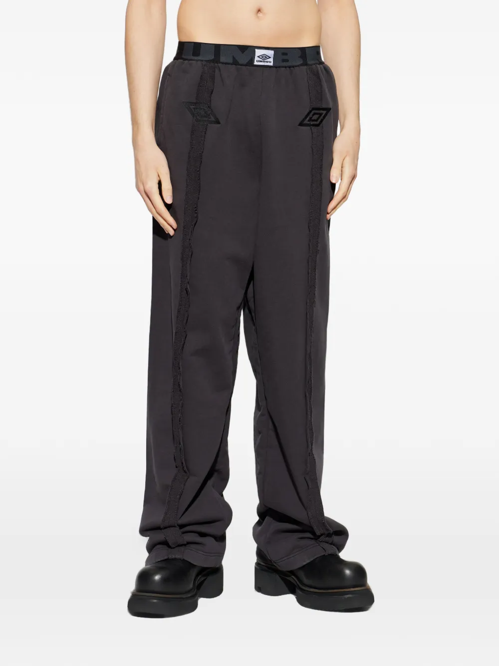  Umbro Logo-patch Pants - Black 