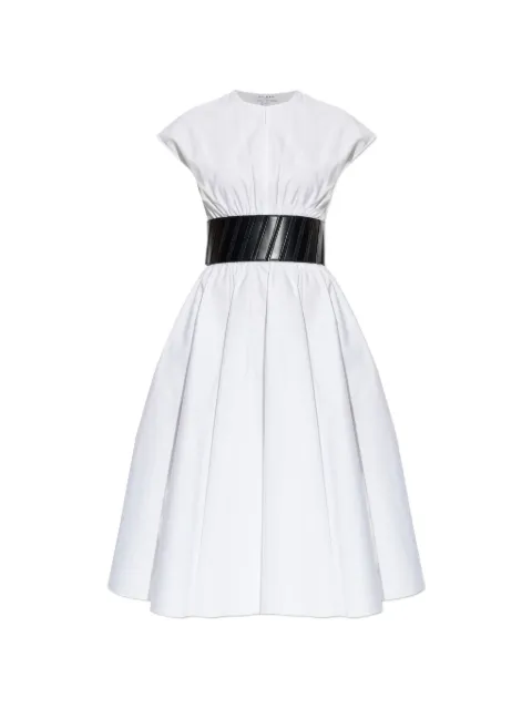 Alaïa Abito svasato con cintura