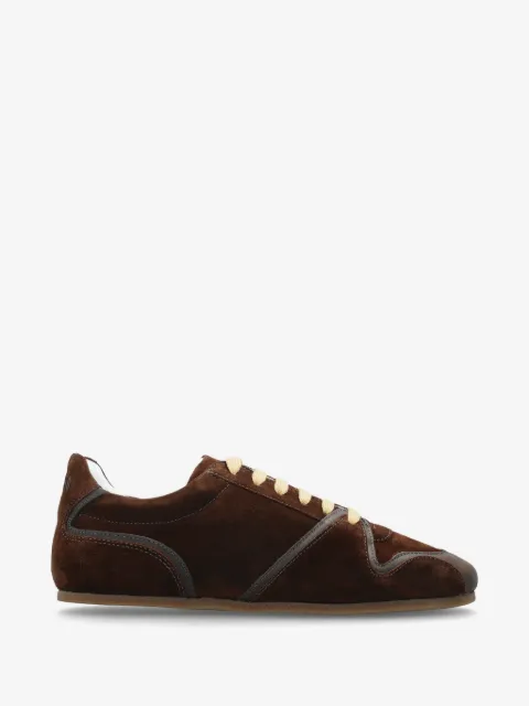 Moschino low-top panelled sneakers