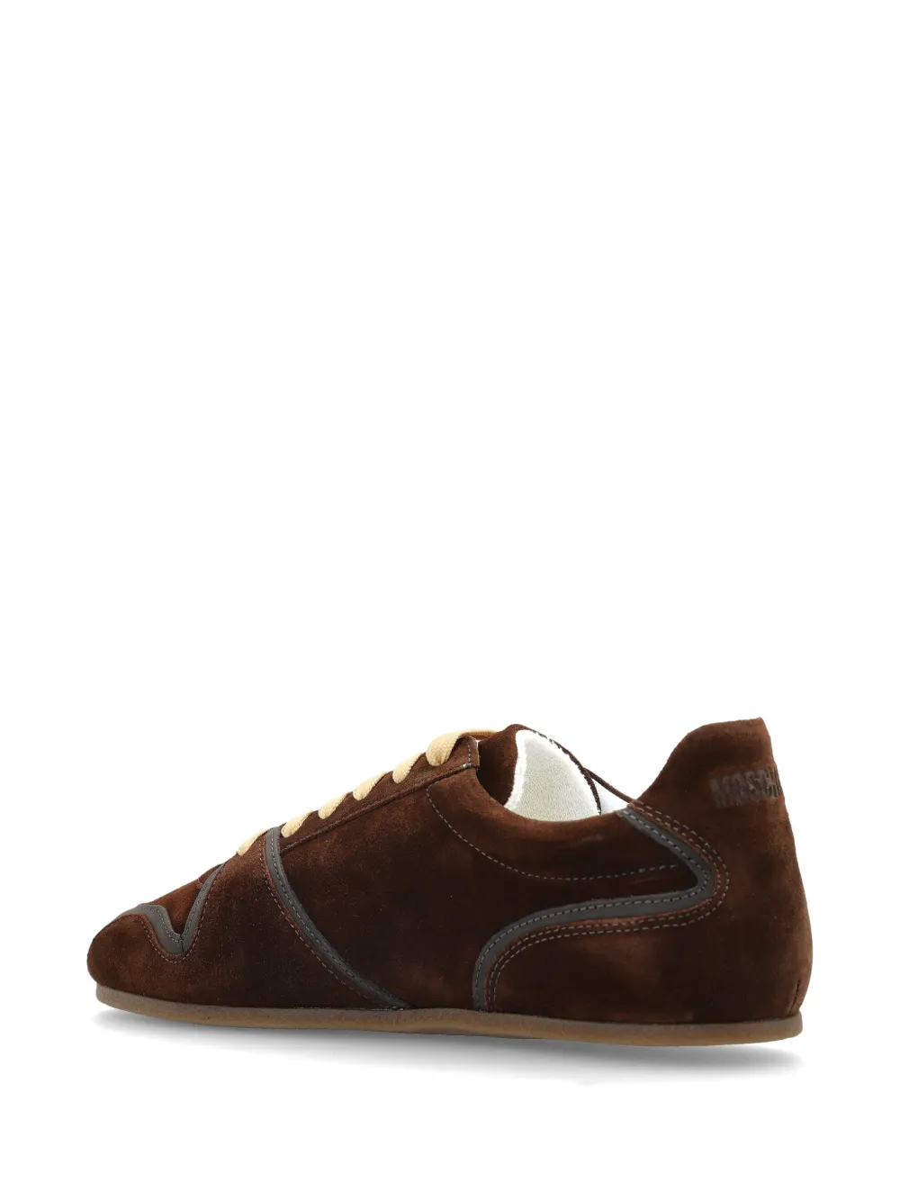 Moschino Sneakers met vlakken Bruin