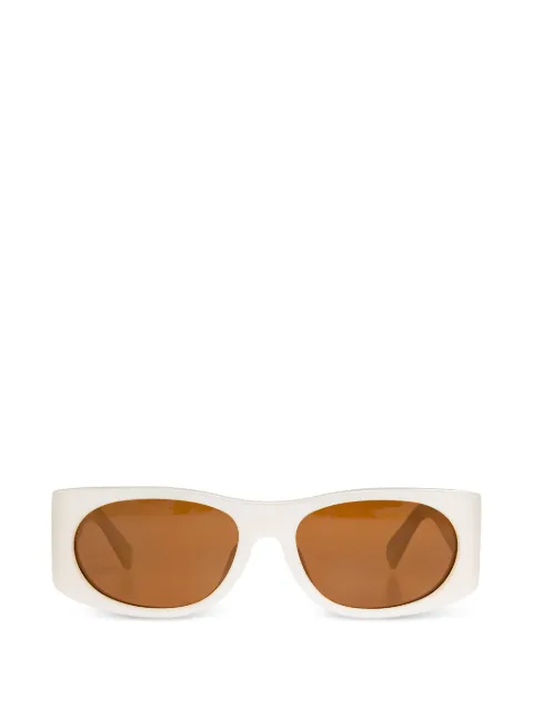 Jacquemus lunettes de soleil à monture ovale