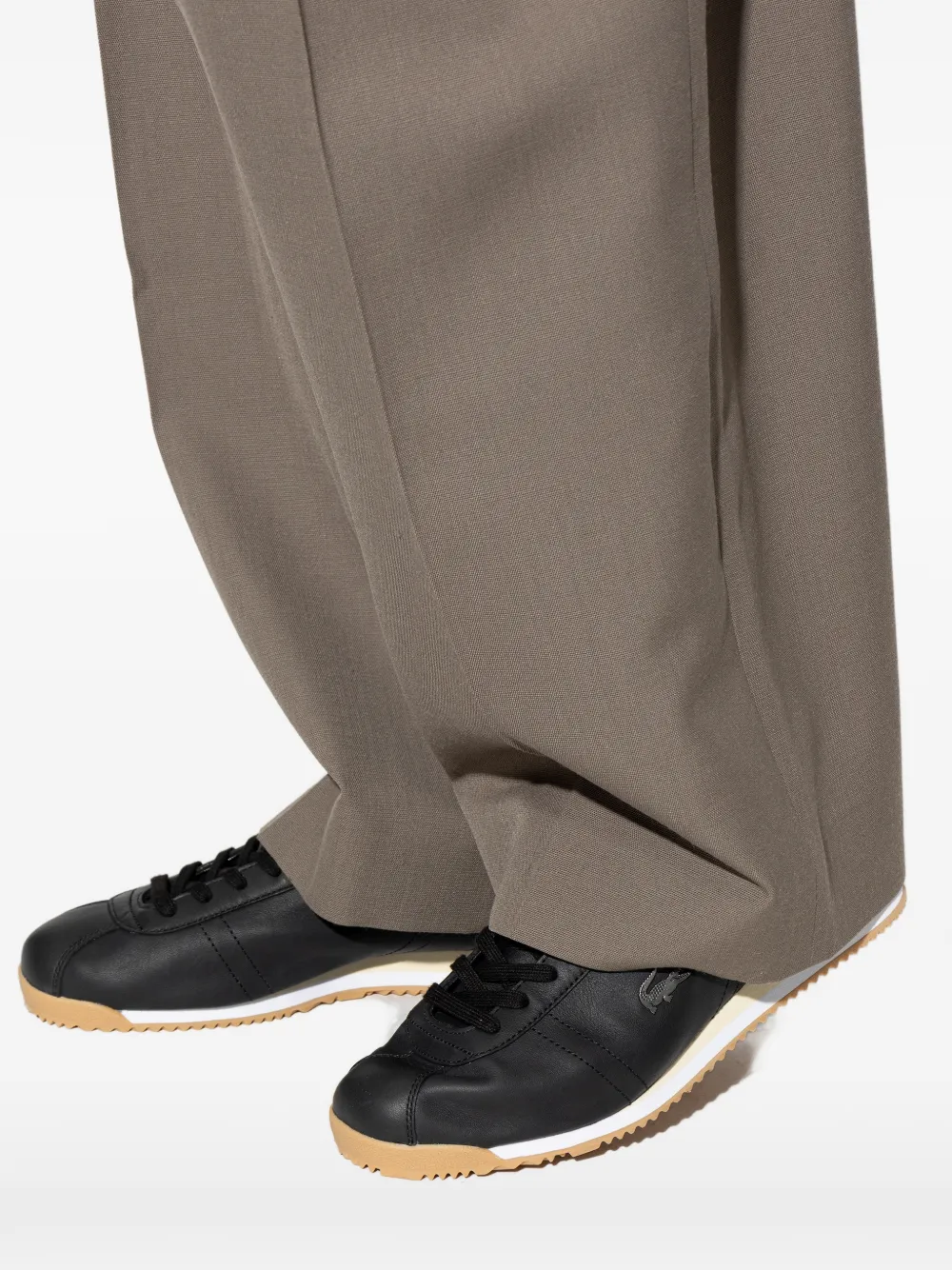 Lacoste Club-Low sneakers Zwart