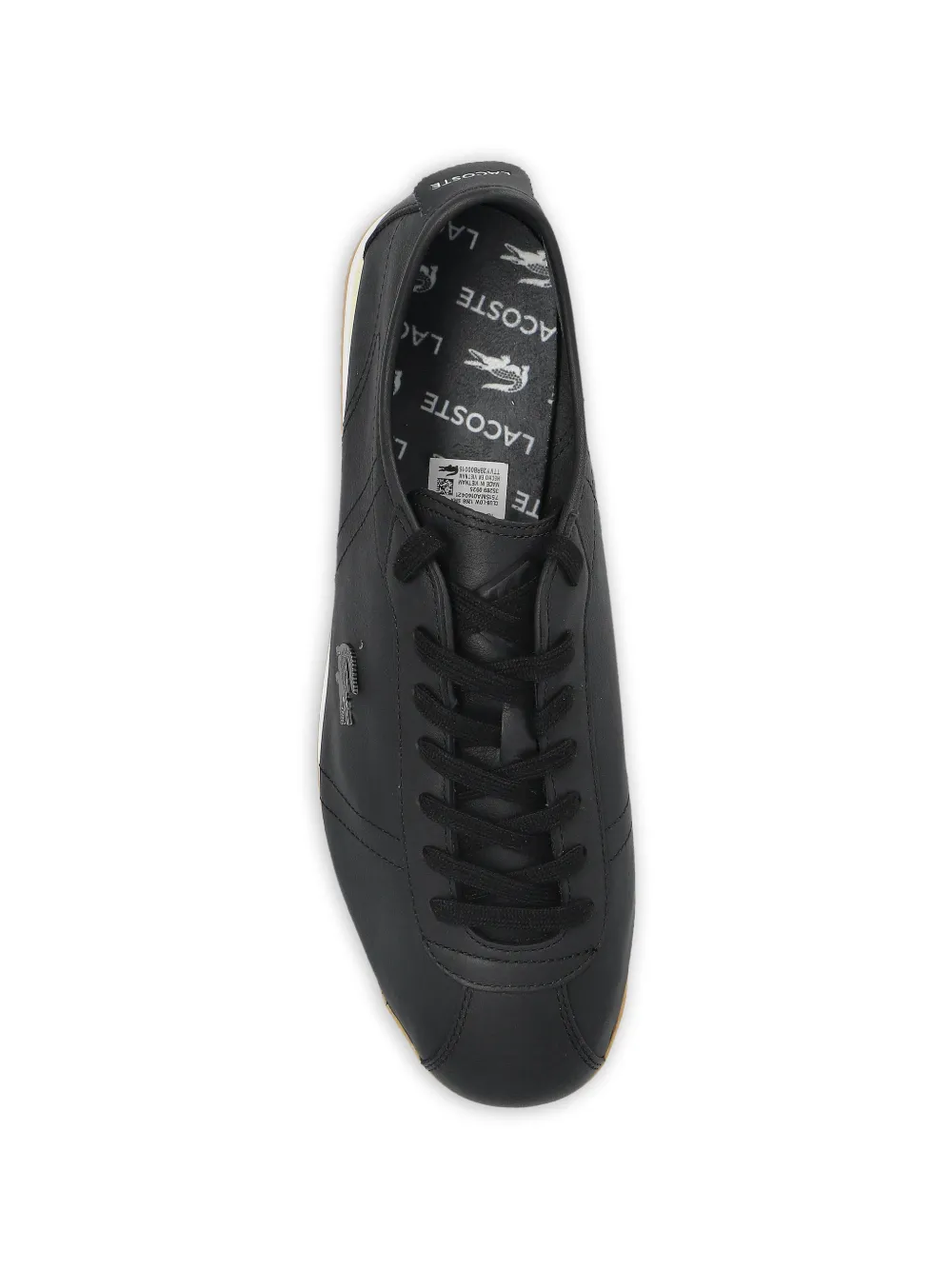  Lacoste Club-low Lace-up Sneakers - Black 
