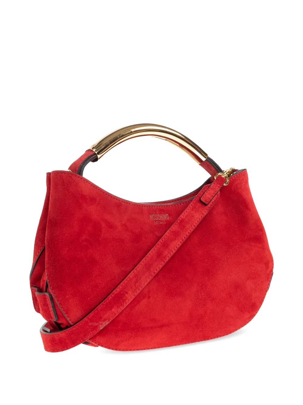 Moschino Handle Me shopper Rood