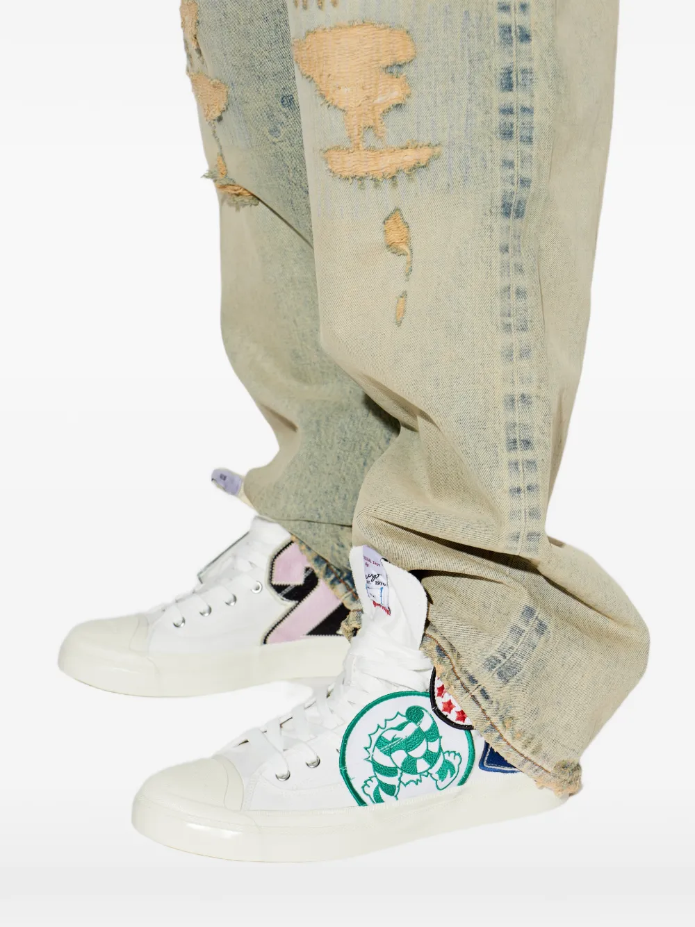 Kenzo Hoshi high-top sneakers Wit