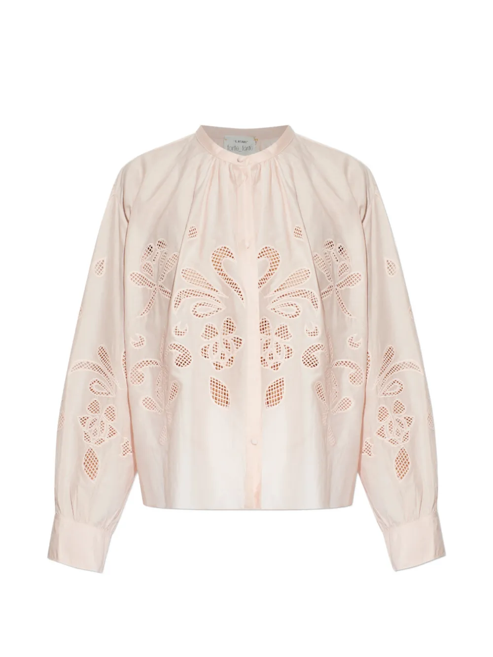 Forte Forte embroidered blouse - Rosa