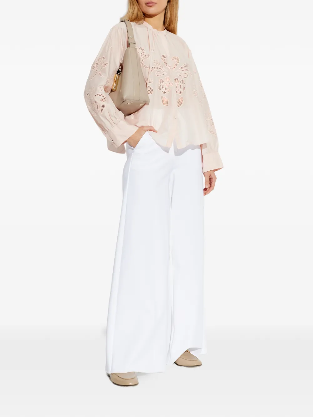 Forte Forte Embroidered Blouse - Pink 