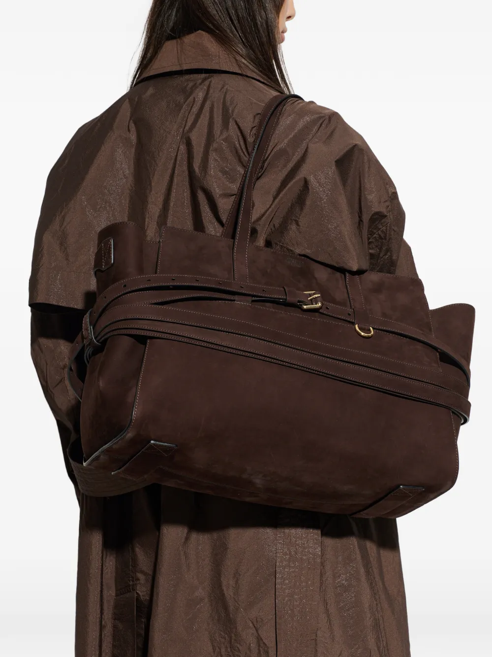 Moschino Tie Me shopper Bruin