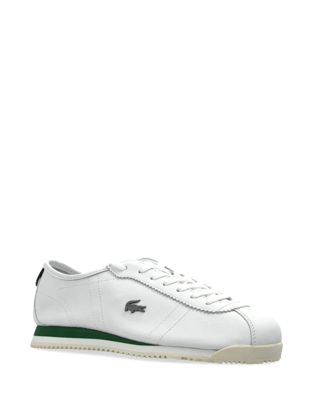Lacoste Sneakers met logo-applicatie Wit