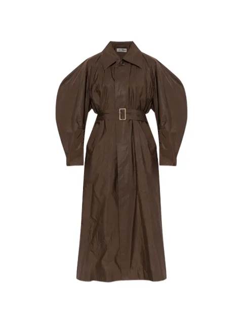 Issey Miyake belted coat