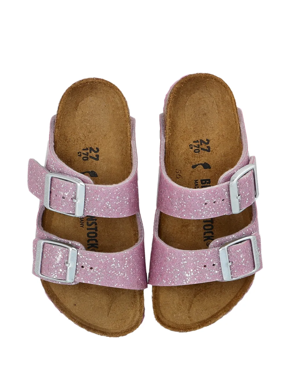 Birkenstock Kids Arizona Kids Birko-Flor sandalen Roze