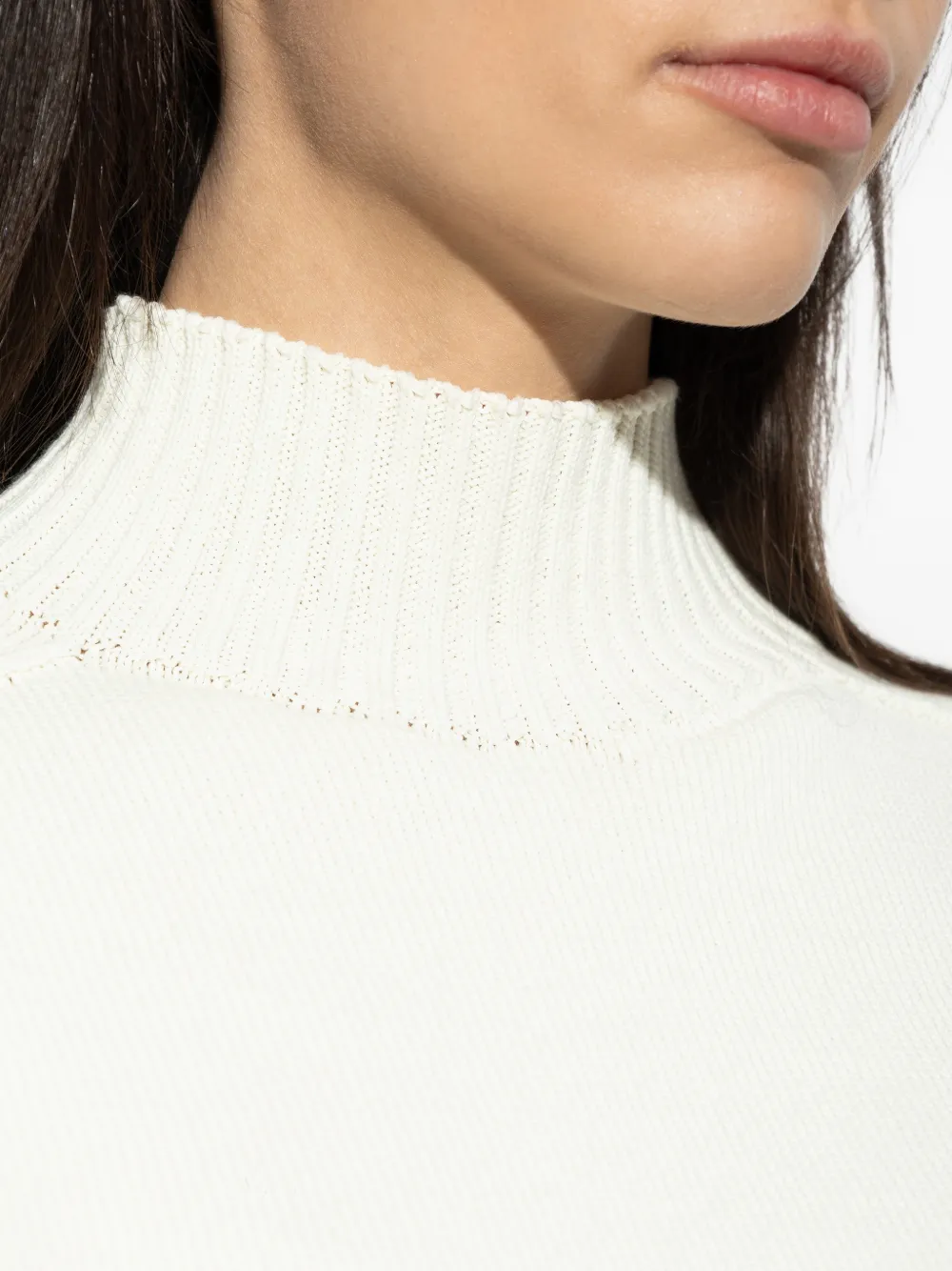 puff-sleeve sweater