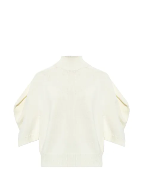 Issey Miyake puff-sleeve sweater