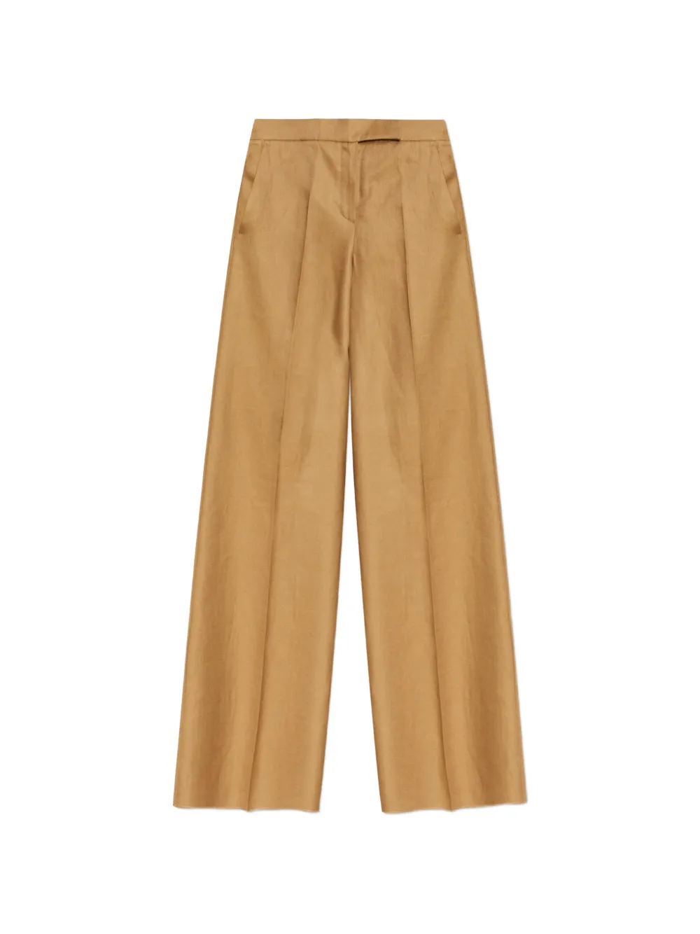 Max Mara Pantaloni a gamba ampia - Toni neutri