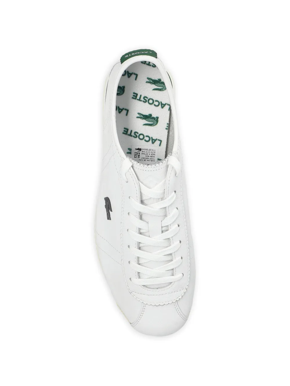  Lacoste Club-low Leather Sneakers - White 