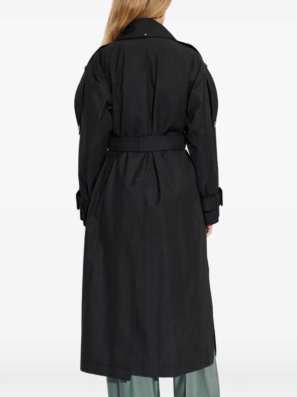 Sportmax Gocce trenchcoat Zwart