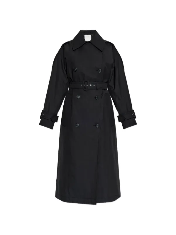 Sportmax Gocce Trenchcoat | Black | FARFETCH