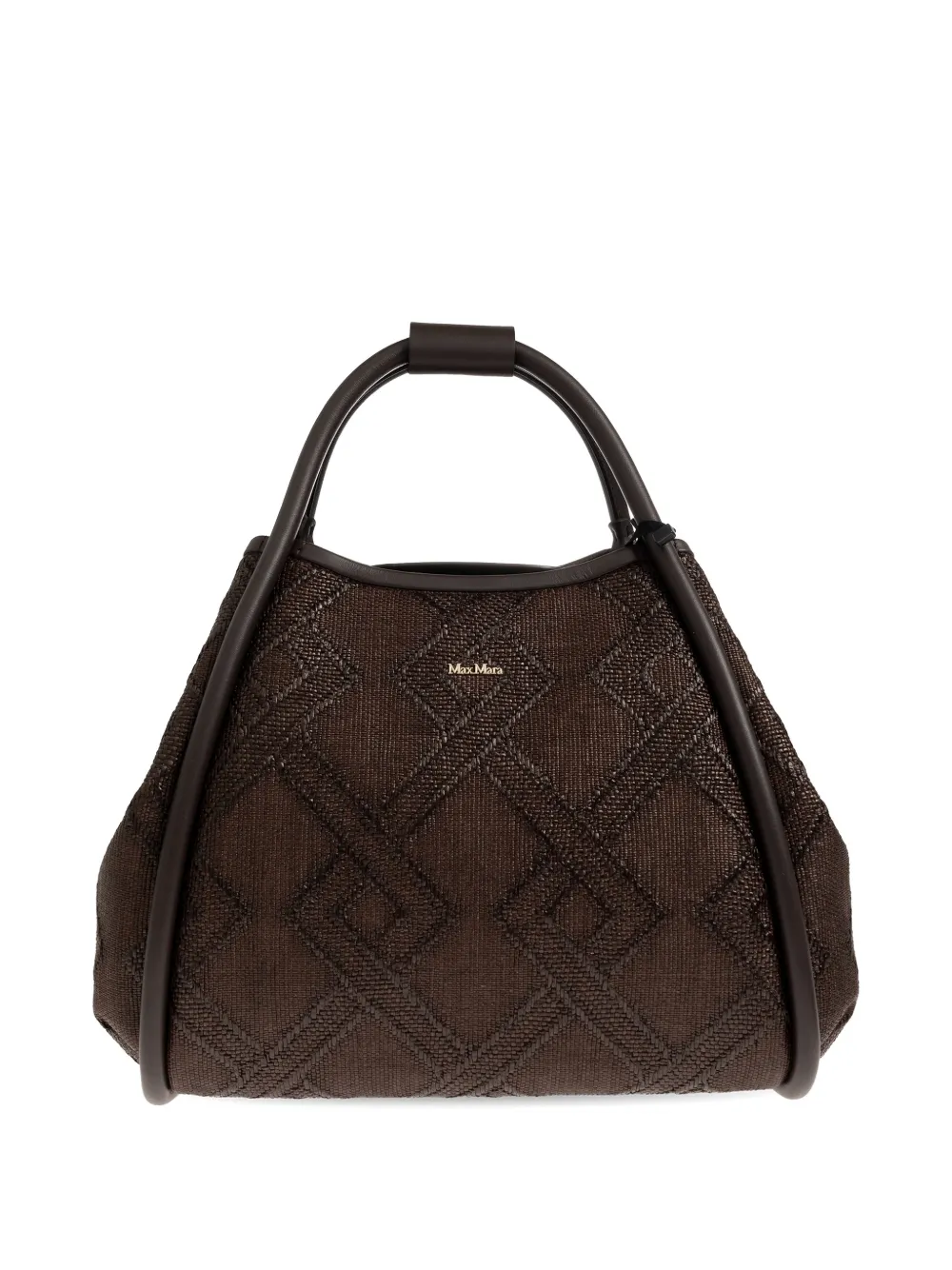 Max Mara Borsa tote Marine piccola - Marrone