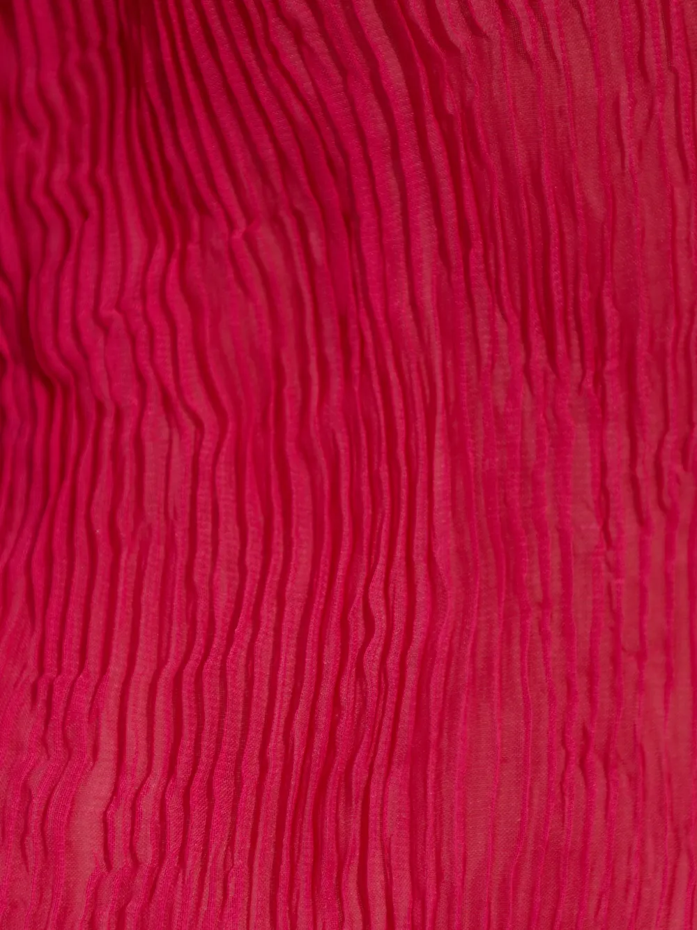 Issey Miyake Top met V-hals Roze