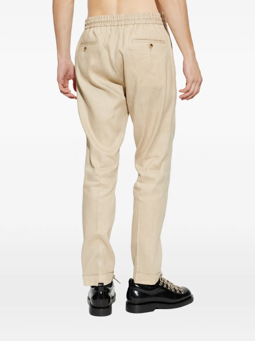 Paul Smith Pantalon met trekkoord Beige