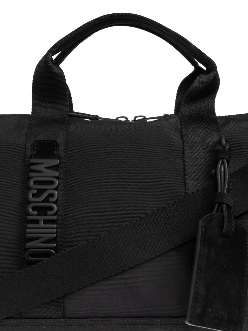 Moschino ロゴ ボストンバッグ | ブラック | FARFETCH JP