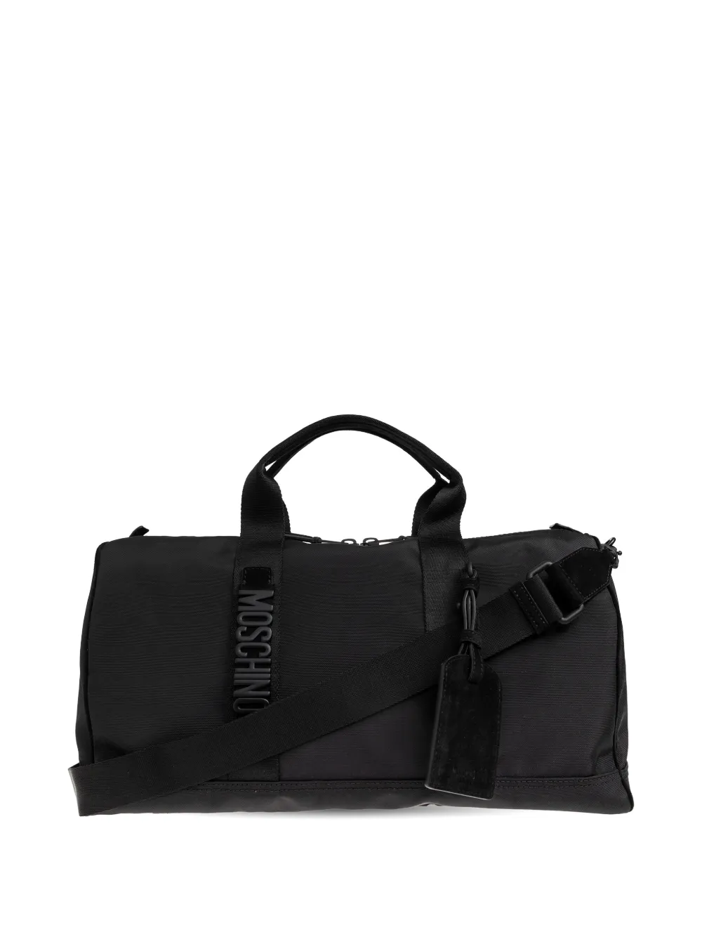 Moschino logo-detail holdall bag - Nero