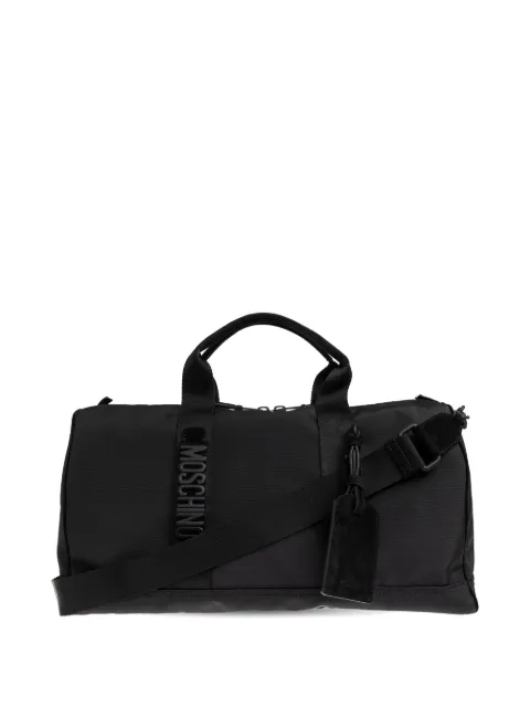Moschino logo-detail holdall bag