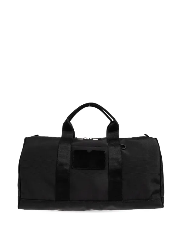 MOSCHINO ブラック ボストンバッグ Moschino ロゴ ボストンバッグ | ブラック | FARFETCH JP