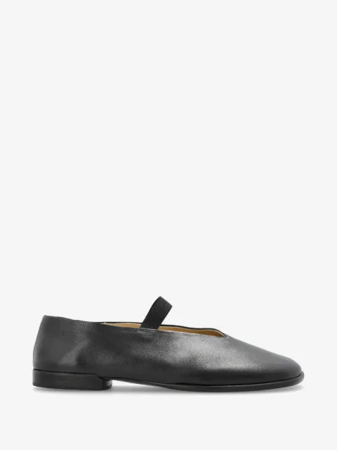 LEMAIRE Glove ballerina in leather