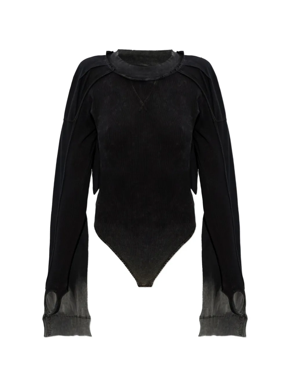 KNWLS Body a maniche lunghe - Nero