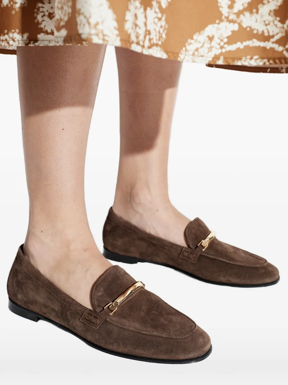 Furla metal bar loafers Bruin