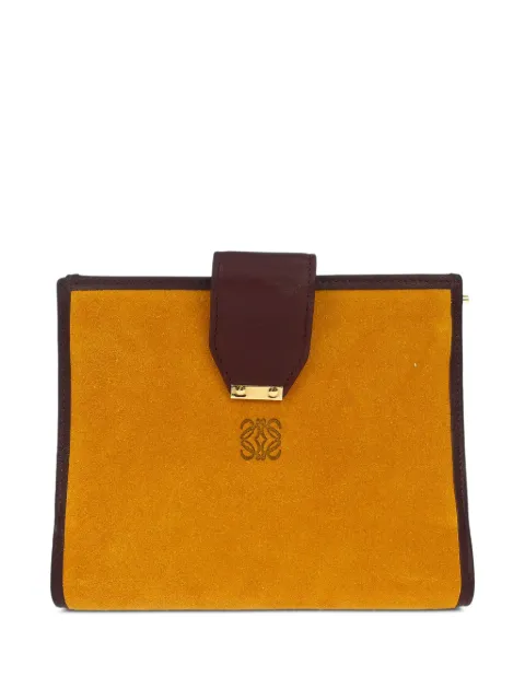 Loewe Pre-Owned housse de carnet en daim (années 1990-2000)