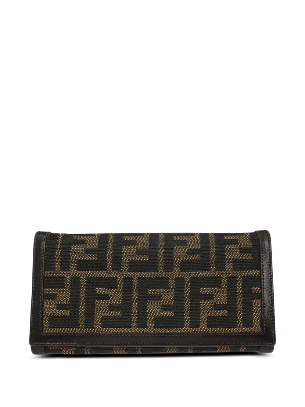 Fendi Pre-Owned Portafoglio Zucca 2000 - Marrone